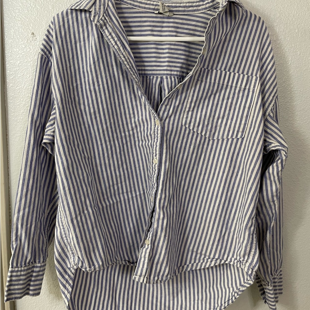 Stripped Buttoned Up Shirt